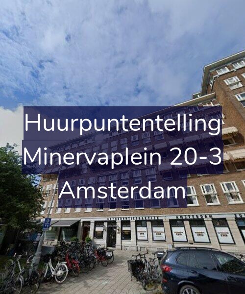 Foto gevel Huurpuntentelling voor Minervaplein 20-3, Amsterdam