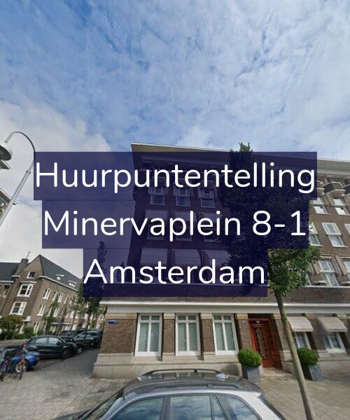 Foto gevel Huurpuntentelling voor Minervaplein 8-1, Amsterdam