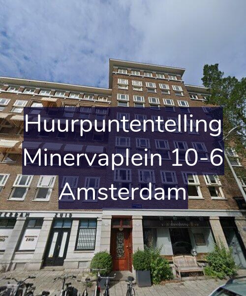 Foto gevel Huurpuntentelling voor Minervaplein 10-6, Amsterdam