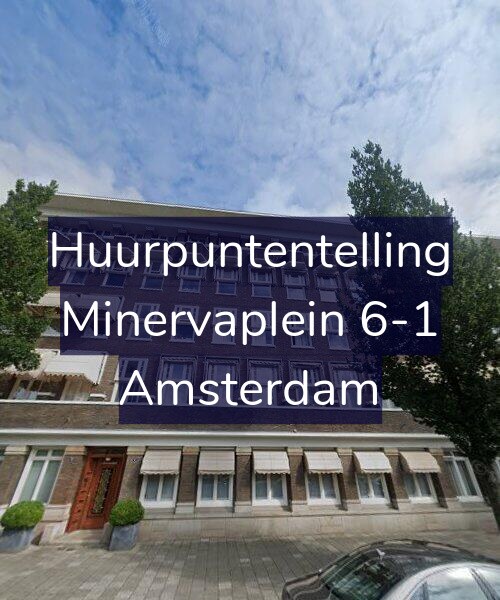 Foto gevel Huurpuntentelling voor Minervaplein 6-1, Amsterdam