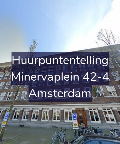 Foto gevel Huurpuntentelling voor Minervaplein 42-4, Amsterdam