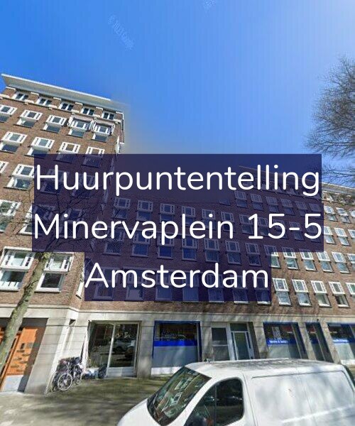 Foto gevel Huurpuntentelling voor Minervaplein 15-5, Amsterdam