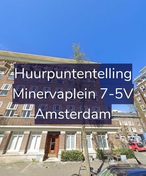 Foto gevel Huurpuntentelling voor Minervaplein 7-5V, Amsterdam