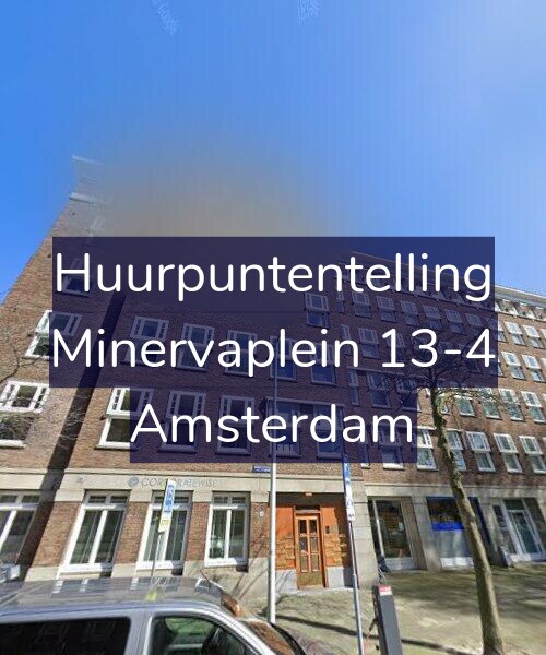 Foto gevel Huurpuntentelling voor Minervaplein 13-4, Amsterdam