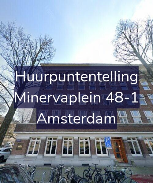 Foto gevel Huurpuntentelling voor Minervaplein 48-1, Amsterdam