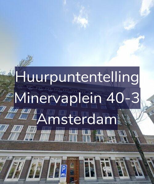 Foto gevel Huurpuntentelling voor Minervaplein 40-3, Amsterdam