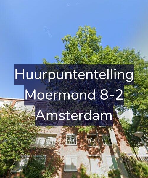 Foto gevel Huurpuntentelling voor Moermond 8-2, Amsterdam