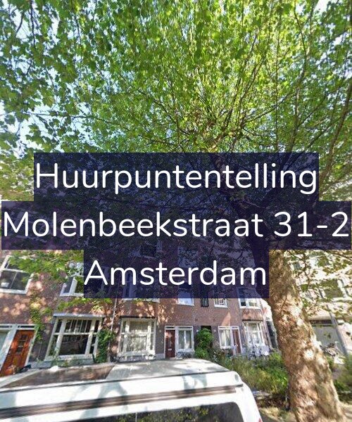 Foto gevel Huurpuntentelling voor Molenbeekstraat 31-2, Amsterdam