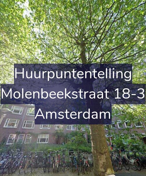 Foto gevel Huurpuntentelling voor Molenbeekstraat 18-3, Amsterdam