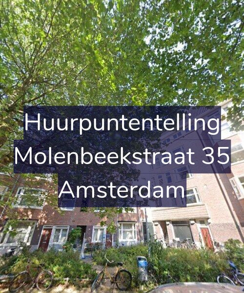 Foto gevel Huurpuntentelling voor Molenbeekstraat 35, Amsterdam