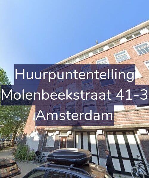 Foto gevel Huurpuntentelling voor Molenbeekstraat 41-3, Amsterdam