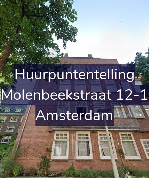 Foto gevel Huurpuntentelling voor Molenbeekstraat 12-1, Amsterdam
