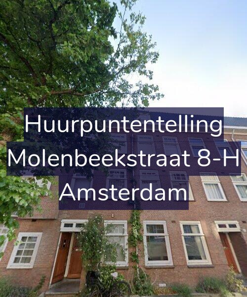 Foto gevel Huurpuntentelling voor Molenbeekstraat 8-H, Amsterdam