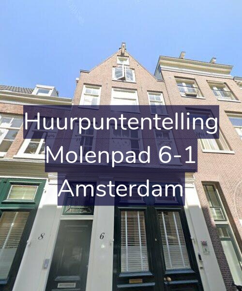 Foto gevel Huurpuntentelling voor Molenpad 6-1, Amsterdam