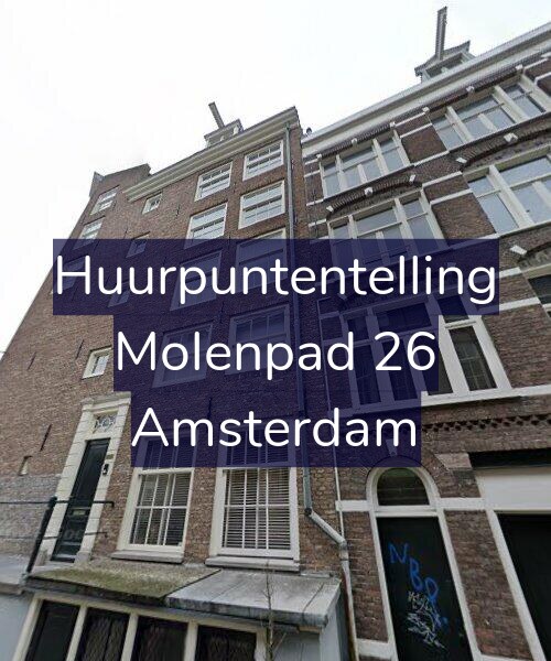 Foto gevel Huurpuntentelling voor Molenpad 26, Amsterdam