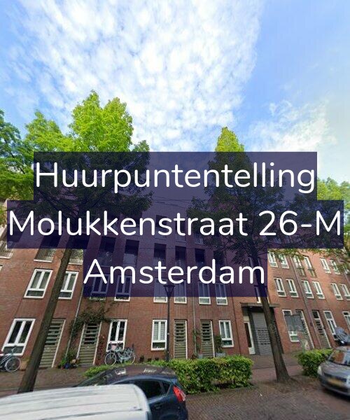 Foto gevel Huurpuntentelling voor Molukkenstraat 26-M, Amsterdam