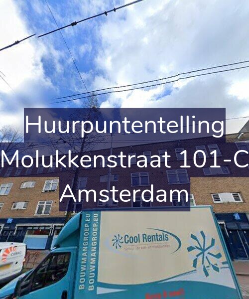 Foto gevel Huurpuntentelling voor Molukkenstraat 101-C, Amsterdam