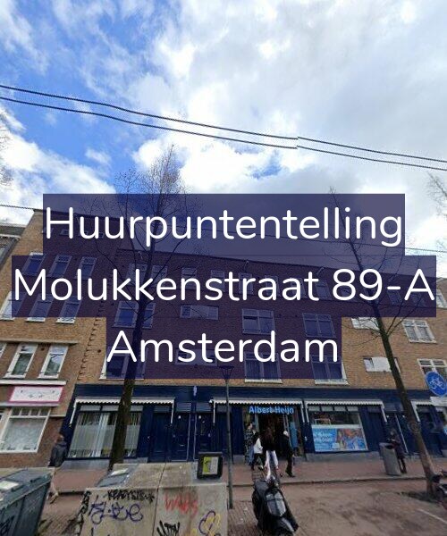 Foto gevel Huurpuntentelling voor Molukkenstraat 89-A, Amsterdam