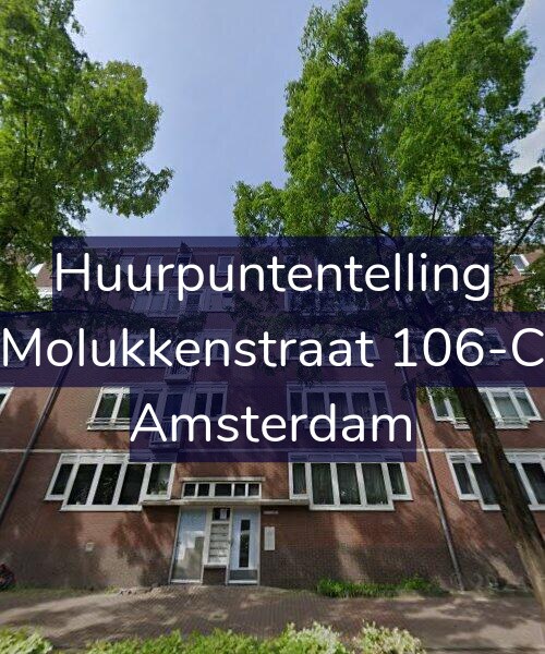 Foto gevel Huurpuntentelling voor Molukkenstraat 106-C, Amsterdam