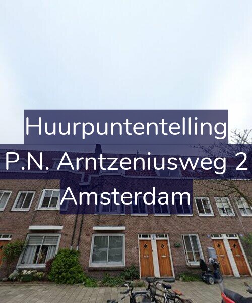 Foto gevel Huurpuntentelling voor Mr. P.N. Arntzeniusweg 25-1, Amsterdam