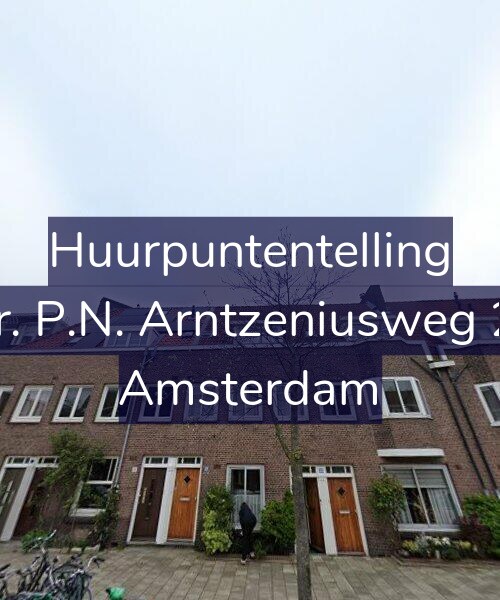 Foto gevel Huurpuntentelling voor Mr. P.N. Arntzeniusweg 21, Amsterdam