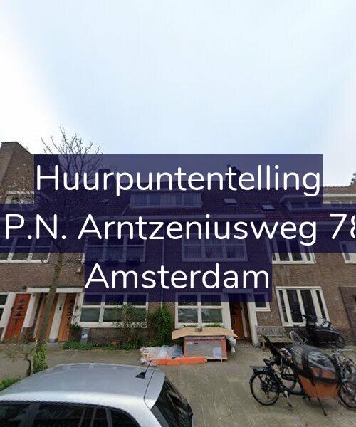 Foto gevel Huurpuntentelling voor Mr. P.N. Arntzeniusweg 78-H, Amsterdam