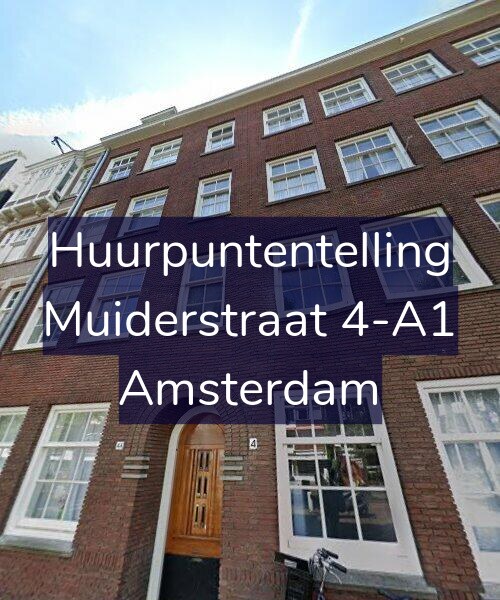 Foto gevel Huurpuntentelling voor Muiderstraat 4-A1, Amsterdam
