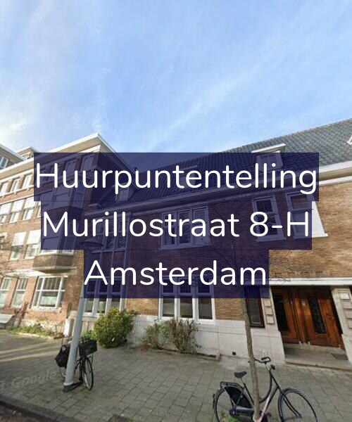 Foto gevel Huurpuntentelling voor Murillostraat 8-H, Amsterdam