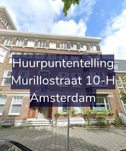 Foto gevel Huurpuntentelling voor Murillostraat 10-H, Amsterdam