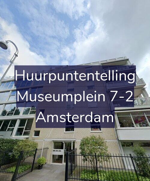 Foto gevel Huurpuntentelling voor Museumplein 7-2, Amsterdam