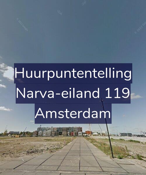 Foto gevel Huurpuntentelling voor Narva-eiland 119, Amsterdam