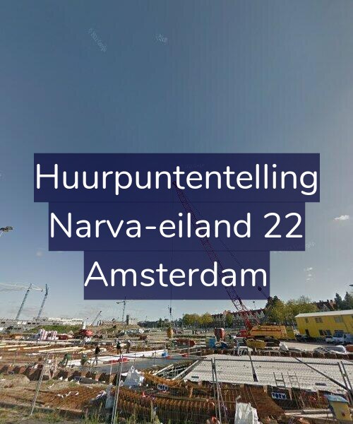 Foto gevel Huurpuntentelling voor Narva-eiland 22, Amsterdam