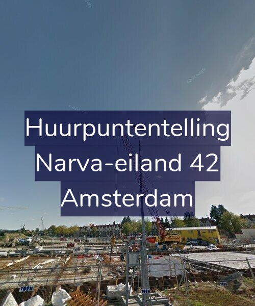 Foto gevel Huurpuntentelling voor Narva-eiland 42, Amsterdam