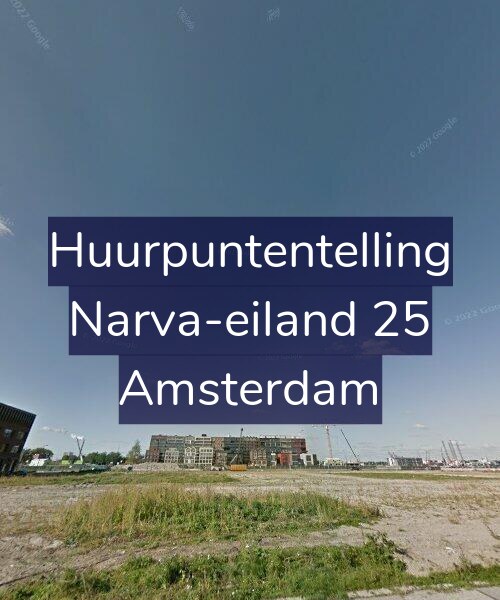Foto gevel Huurpuntentelling voor Narva-eiland 25, Amsterdam