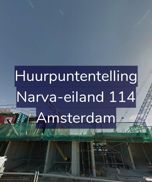 Foto gevel Huurpuntentelling voor Narva-eiland 114, Amsterdam