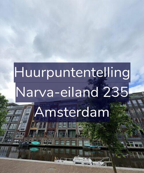 Foto gevel Huurpuntentelling voor Narva-eiland 235, Amsterdam