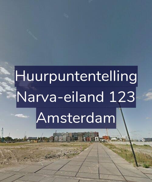 Foto gevel Huurpuntentelling voor Narva-eiland 123, Amsterdam