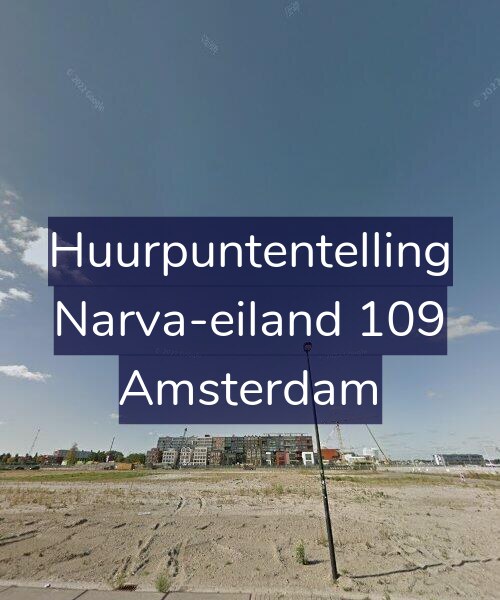 Foto gevel Huurpuntentelling voor Narva-eiland 109, Amsterdam
