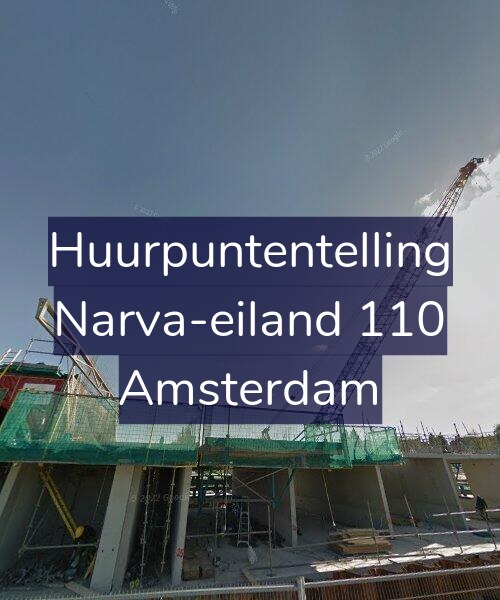 Foto gevel Huurpuntentelling voor Narva-eiland 110, Amsterdam