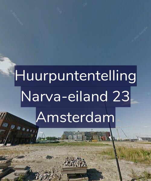 Foto gevel Huurpuntentelling voor Narva-eiland 23, Amsterdam