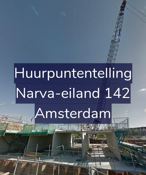 Foto gevel Huurpuntentelling voor Narva-eiland 142, Amsterdam