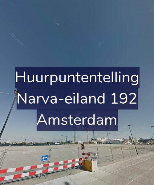 Foto gevel Huurpuntentelling voor Narva-eiland 192, Amsterdam