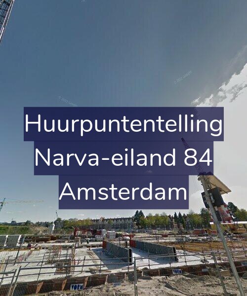 Foto gevel Huurpuntentelling voor Narva-eiland 84, Amsterdam