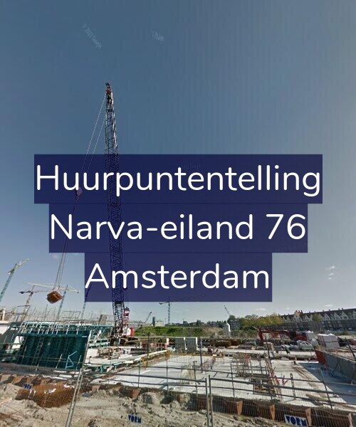 Foto gevel Huurpuntentelling voor Narva-eiland 76, Amsterdam