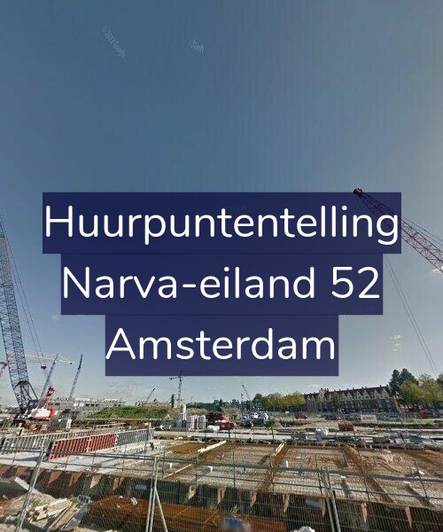 Foto gevel Huurpuntentelling voor Narva-eiland 52, Amsterdam