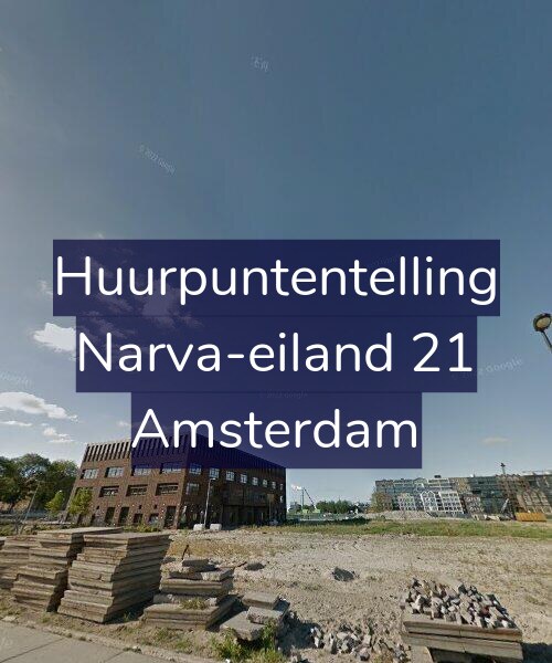 Foto gevel Huurpuntentelling voor Narva-eiland 21, Amsterdam