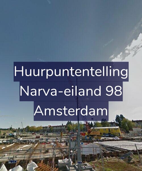 Foto gevel Huurpuntentelling voor Narva-eiland 98, Amsterdam