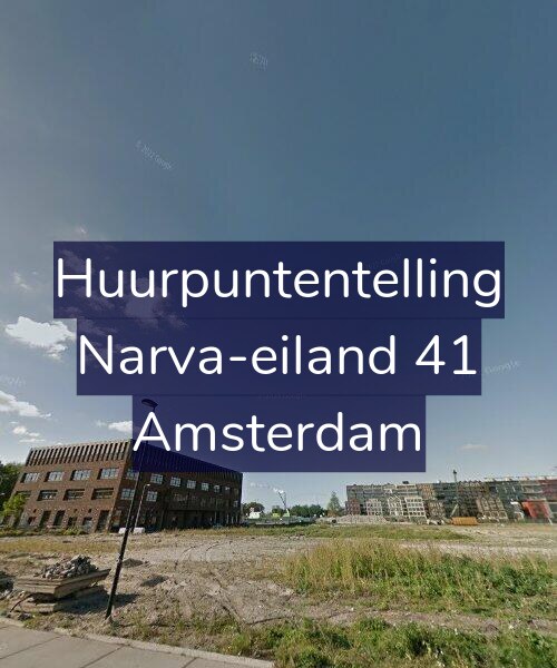 Foto gevel Huurpuntentelling voor Narva-eiland 41, Amsterdam