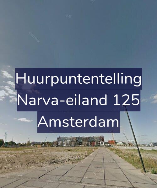 Foto gevel Huurpuntentelling voor Narva-eiland 125, Amsterdam