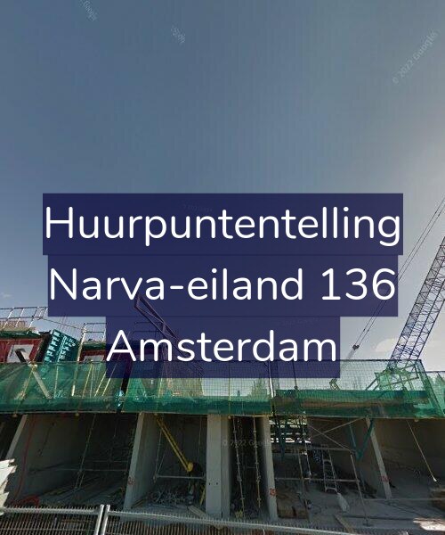 Foto gevel Huurpuntentelling voor Narva-eiland 136, Amsterdam